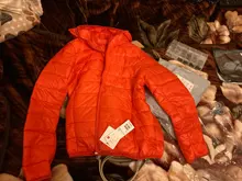 90% Ultra-luz de talla grande fino algodón Down chaqueta 2019 mujeres Otoño Invierno corto con capucha cálido blanco plumón de pato ropa mujer