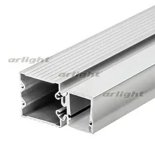 015460 Профиль с экраном ALU-BASE-WH28-2000 ANOD+FROST ARLIGHT