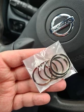 LLavero de metal chapado en níquel de alta calidad, colgante, cadena, llavero con colgante, accesorios de anillo, 1,7x28mm, 5 uds.