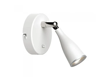 

Wall lamp Led wall light with switch White 3000K adjustable head casing IP20 4,5W SKU-8675
