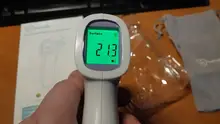Termómetro Digital de infrarrojos para la frente, medidor de temperatura corporal sin contacto, para adultos y bebés, 8813