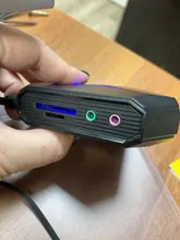 Concentrador de red USB 3,0, divisor multiusb 2,0/3,0, lector de tarjetas, auriculares, micrófono, Jack, 6 puertos, Hub para escritorio, PC y Notebook