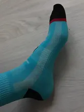 Calcetines deportivos, disponibles en 24 colores, unisex, de marca y a la moda, transpirables, profesionales, para ciclismo y baloncesto