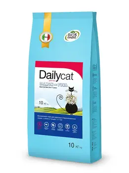 

Dailycat grain free adult Steri Lite for sterilizer. Cats with salmon and tuna x 1 pc