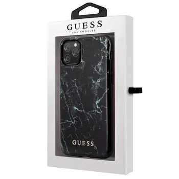 

Case cover iPhone 11 Pro license Guess marble Black