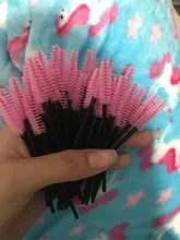 MEISHENJIE-brochas de maquillaje desechables para pestañas, varitas de rímel con mango de diamante, herramientas de extensión de pestañas, 5-50 Uds.