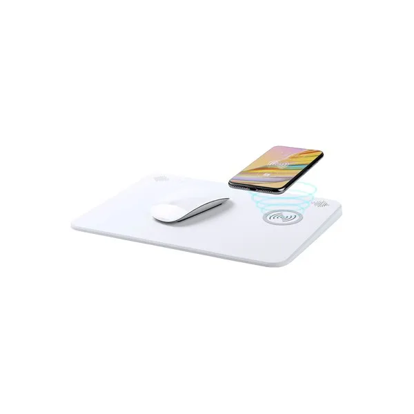 Коврик с беспроводным зарядным устройством Qi Bluetooth 4000 mAh 2W Белый 146126