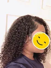 13x4 rizado profundo transparente frente de encaje pelucas de cabello humano rizado brasileño pelucas de cabello humano Pre arrancado Peluca de encaje onda profunda peluca