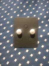 50 Uds 3,8x4,8 cm pendiente pantalla Tarjeta de pendiente arete titular en blanco etiquetas de papel Kraft para DIY pendientes de gota largos tarjeta para presentación de joyas