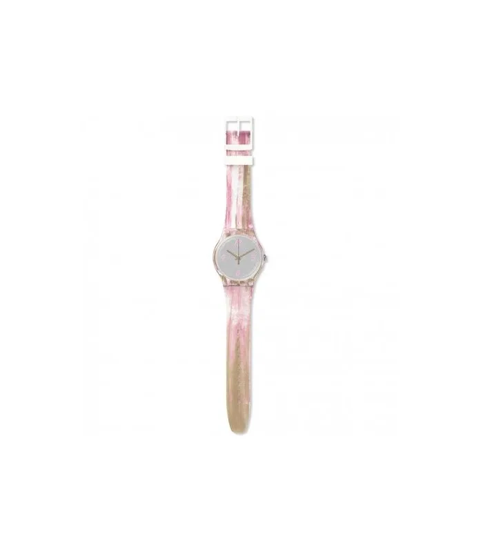 Часы swatch ORIGINALS NEW GENT 41 мм pinkkarelle SUOW151