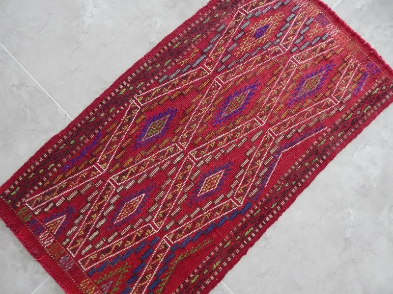 Декоративные винтажные английские ковры Jajim, коврик для подушки 18 ''X 33''