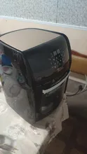 MIUI-freidora de aire eléctrica 5 en 1 para pollo, horno de MI-CYCLONE de 10L/12.7QT, deshidratador Rotisserie LED de gran capacidad，Freidora de aire