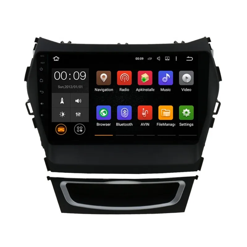 Штатная магнитола Roximo 4G RX-N12 для Hyundai SantaFe 3 /