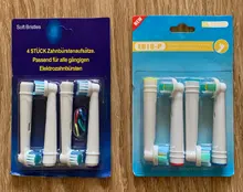 8pcs Electric Toothbrush Nozzles For Oral B 3D Whiteing Toothbrush Heads Braun Wholesale