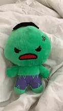 Superhéroes de Marvel, Endgame vengadores, Thanos, Hulk, Capitán América, Thor, Lobezno, Venom, muñecos de peluche de juguete para chico, 20cm