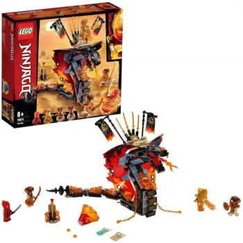 

LEGO Ninjago-Fire Fang Ninja adventure building Set, warriors and a fire snake (70674)