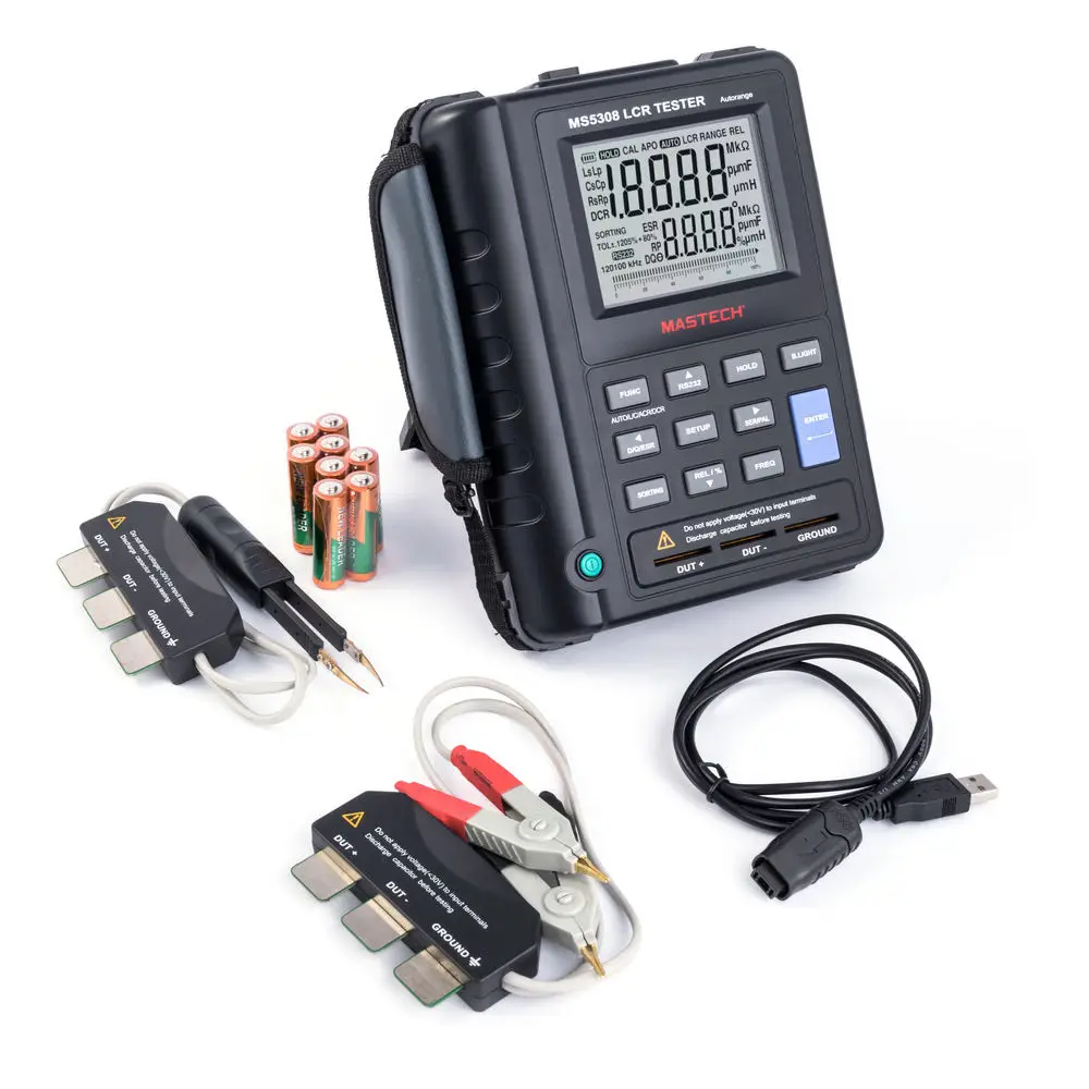 LCR-метр с автовыбором диапазонов MASTECH MS5308
