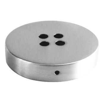 

Metal support steel matte 100mm diameter and four outputs