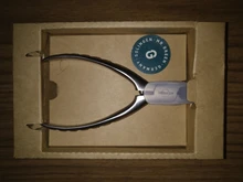 MR.GREEN-cortauñas superafilada de acero inoxidable, alta calidad, para cutículas, uñas postizas, pedicura