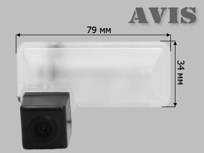 CMOS штатная камера заднего вида AVIS AVS312CPR для SUBARU FORESTER IV(2012-.)(#125