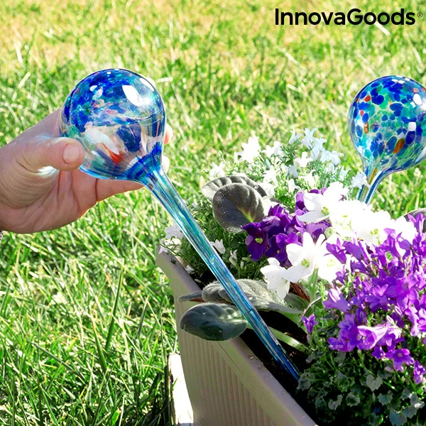 Автоматический полив глобусы Аква · loon InnovaGoods(упаковка из 2