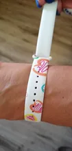 Pulsera de flores de colores para XiaoMi band 3, 4 y 5, correa de muñeca con grafiti a la moda para Xiaomi Mi band 5, 4 y 3, correa de repuesto para reloj