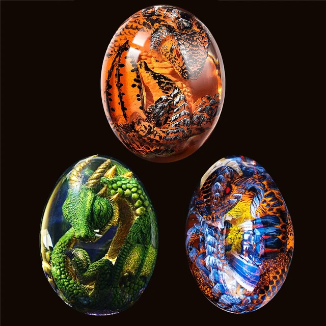 Home Decor Gifts Pterodactyl Egg Ornamental Collect Crafts Dinosaur Egg  Statue Resin Gemstone Reiki Energy Specimen Paperweight - AliExpress