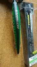 Ravenclraft-señuelo de Pesca wobblers 113SF 12,2g, pececillo flotante lento, Jerkbait, labio poligonal, gancho triple para trucha de lubina