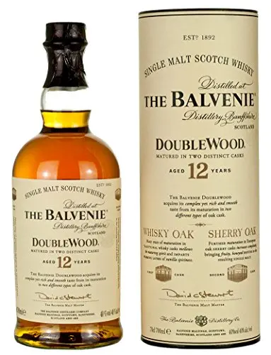 Whiskey Balvenie 12 years Doublewood 70 cl, free from Spain, Whiskey , Alcohol afbeelding