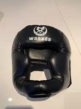 Boxeo casco para las mujeres De los hombres De la PU Karate Guantes De Muay Thai De Boxeo gratis lucha MMA Sanda formación De adultos niños equipo