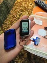 Funda de cuerpo para llavero de coche de dos vías, llavero para mando a distancia A93 A63 A96 A69 A39 A36 LCD