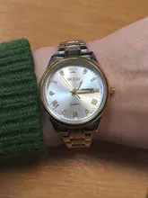 OLEVS-reloj de cuarzo clásico para mujer, cronógrafo de lujo, resistente al agua, correa de acero inoxidable