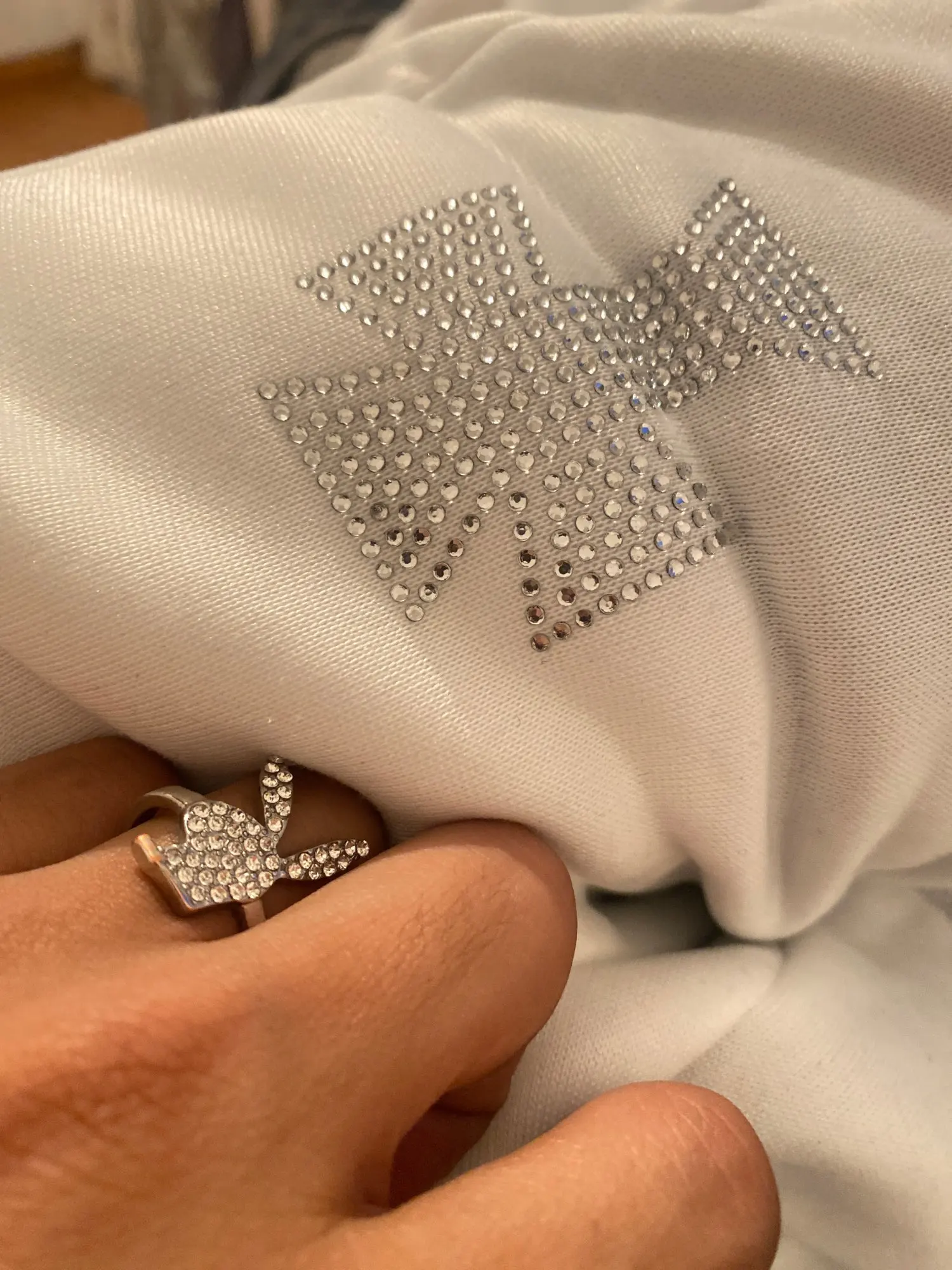 Bunny Bling Adjustable Ring photo review