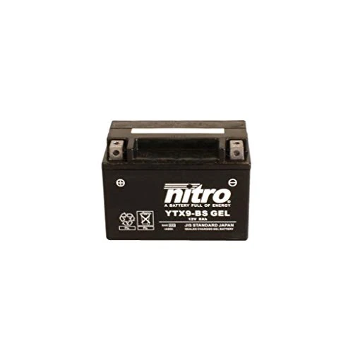 NITRO YTX9-BS battery 12 V 8 AH YTX9-BS Nitro Gel 50812 XT 600 E 3 TB 90 -  98, 12 v battery charger, 12 v motorcycle battery, battery. - AliExpress