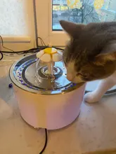 DRINK-FILTER Cat-Feeder Cat-Fountain Pet-Drinking-Water-Dispenser Cats Automatic LED