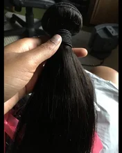 Yavida-extensiones de cabello humano liso brasileño, Color Natural, grado 8A, 100%, venta al por mayor, envío rápido