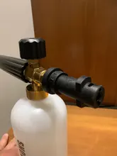 HNYRI Car Washer Snow Foam Generator M22 Male Thread Nozzle Soap Sprayer Lance Clean