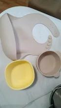 1Set Silicone Baby Feeding Bowl Set Baby Learning Panda Dishes Suction Bowl Set Wood