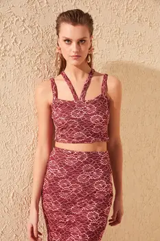 

Trendyol Ribbon Detail Bustier TPRSS20BS0001