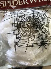 Scene-Props Horror Haunted-House Halloween-Decoration Cobweb Spider Web Scary-Party White