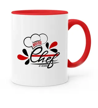 

Personalized Master Chef Red Mug Cup-5