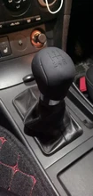 Car-Gear-Head-Shift-Knob-Cover Ball-Collars Ford-Focus-2-3-4-Mk2 MK3 MK4 MT