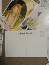 Rozen Maiden-30 hojas/juego, tarjeta de felicitación/mensaje/tarjeta de regalo de Sobre Carta de cumpleaños