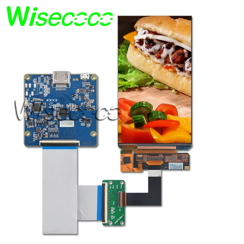 Дисплей Wisecoco OLED AMOLED 5 дюймов 720x1280 ЖК-экран Rapberry Pi плата контроллера Mipi 100% NTSC |