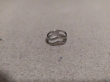 Skyrim 2021 geométrico Simple anillo de acero inoxidable de Color oro anillos de dedo del fiesta de cumpleaños de joyería, regalo para las mujeres