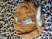 Clothing Pullovers Sweaters Thick Toddler Baby-Boys-Girls Schoolchild Kids Winter Warm