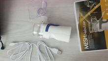 Mininebulizador portátil de mano para niños, inhalador de inhalador silencioso, atomizador de malla, autoclean, inhalador portátil