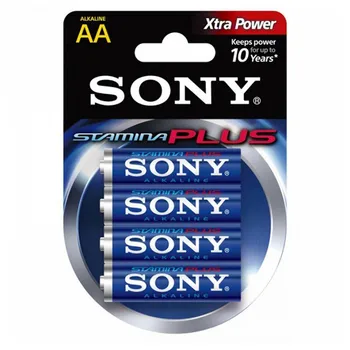 

Alkaline Battery Sony 4+2 AA Stamina Plus AM3-B4X2D 1,5 V AA (4 pcs) Blue