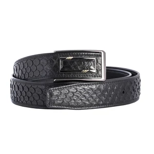 Python belt with small scales