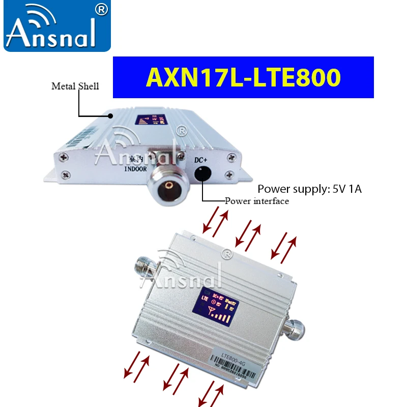 Band20 LTE 800MHz 4G Network Mobile Signal Booster